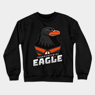 Thunderstrike Eagle Ultimate Gaming Champion OG Player | Gamer 4 Life Crewneck Sweatshirt